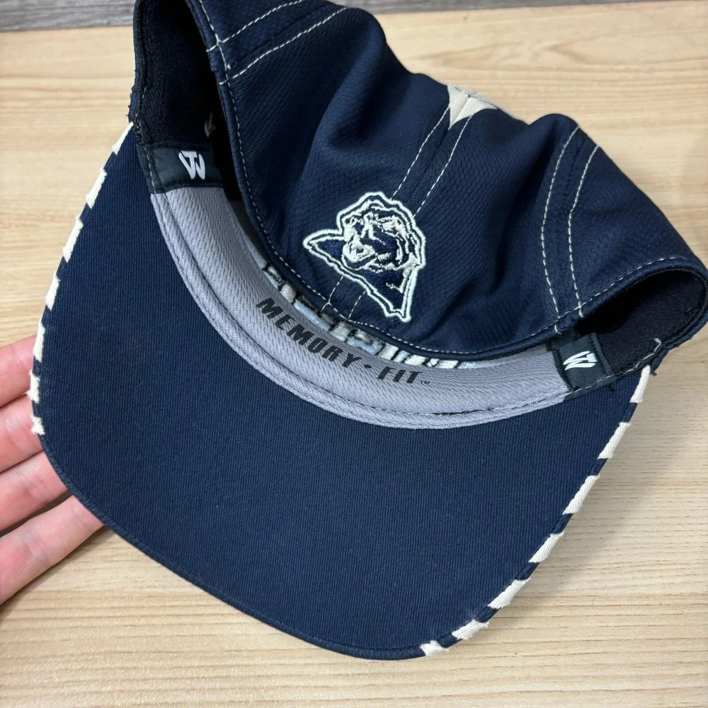 Pitt Panthers Hat Cap Fitted Blue One Size Flex Top of the World Memory Foam Fit